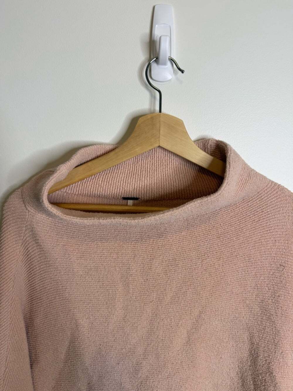 Free People ottoman sweater pink peach size medium - Picture 4 of 7